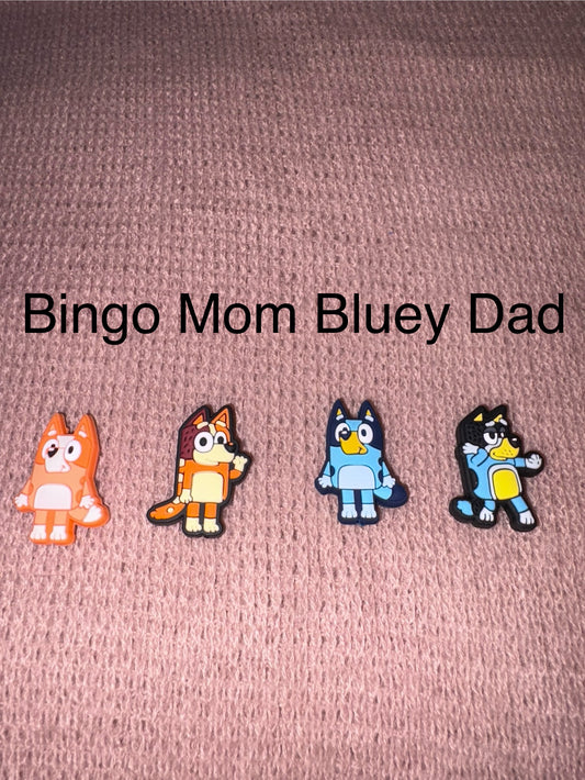 Blue dog family